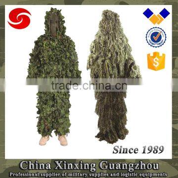 3pcs set Two side wearing Military camouflage Tactical shooting Ghillie Suit