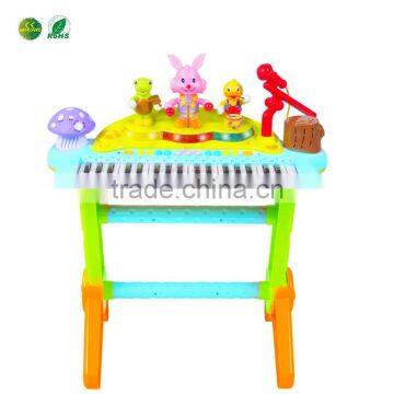 Plastic Children Kids Music Keyboard Playset , Music Instrument Toy Set From Dongguan ICTI toys factory