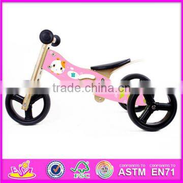 hot sale high quality wooden bike,popular wooden balance bike,new fashion kids bike W16C076-22