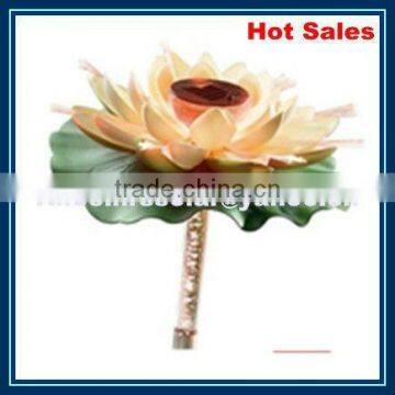 outdoor solar flower light