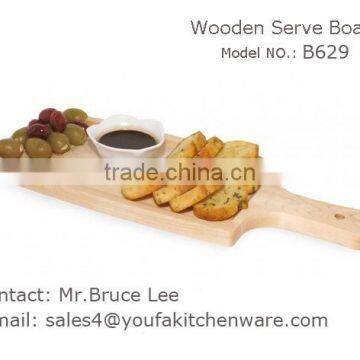 Fan-shaped wood BBQ Board / Serving Tray /Serving board