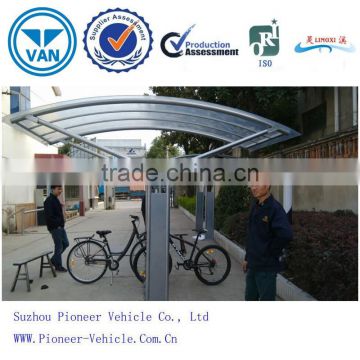 2015 best selling bike haven bike station bike shed with sturdy construction