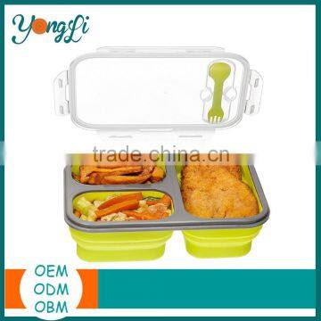 Non-Stick Plastic Lids Food Container With Air Holes