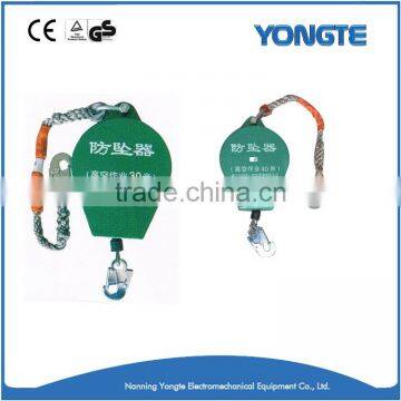 Retractable fall arrester/Wire rope fall arrester for sale