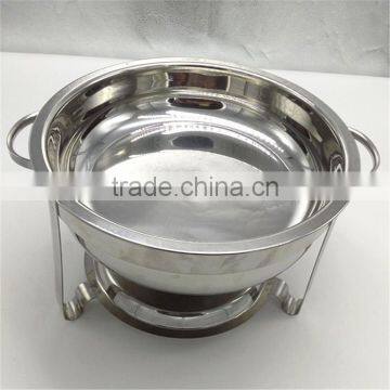 6L Popular Round stackable Stainless Steel Buffet Chafing Dish