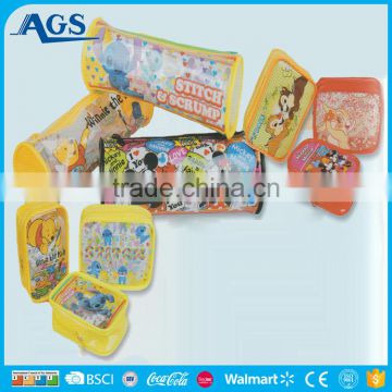 Top Quality Cheap Custom Pencil Bag China PVC Pencil Pouch for kids