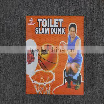 Slam Dunk Toilet Basketbal Novelty Closestool Basketball For Adult Toilet Basketball