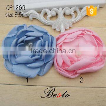 China factory manufacturer handmade satin flower