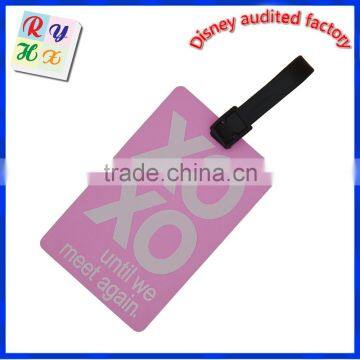 PVC Travel Luggage Suitcase Labels ID Tags Business Card Holder photo-3