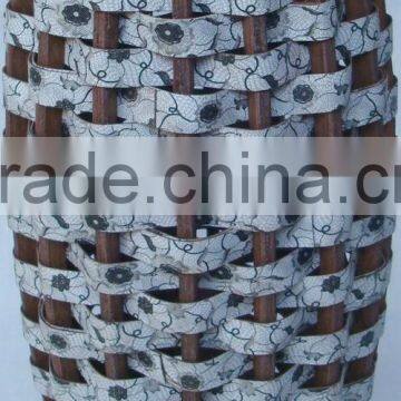 Good quality bamboo flower vase new designed vase home deco