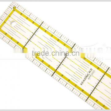 Kearing Acrylic Non-Slip Spindle Straight Patchwork Ruler 30 * 5cm for Sewing Crafting Projects With 3mm Thickness# KPR3005 photo-3