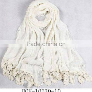 Fashion lace popular fashion shawl for fall&spring in STOCK NOW!