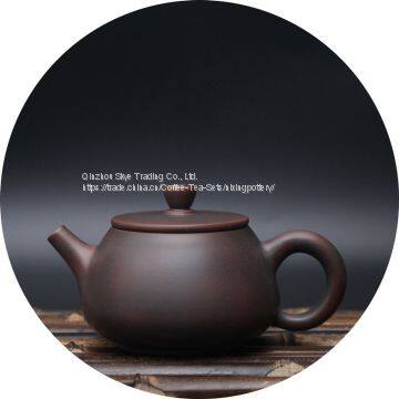Teapot Nixing Pottery Teapot Hand Painting Tea Ware Money Comes Everyday Tea Set photo-3