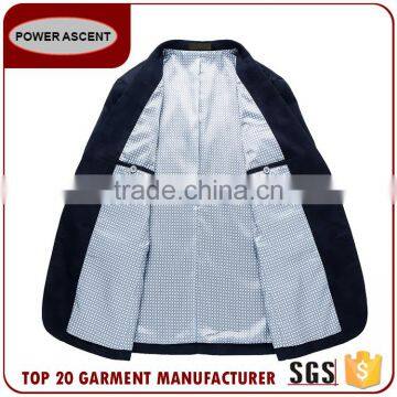 Hot Sale Oem Men Fashion Checked 2 Button Suits Jacket Blazer Suit For Men photo-3