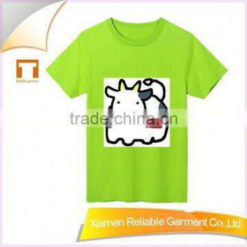 Hot!2016 fashion summer cheap wholesale light up t shirts for kids