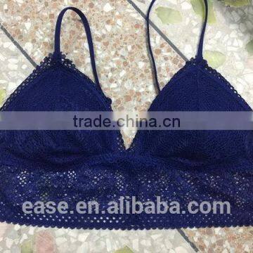 Women's Seamless Lace Bra Stretch cute Prozone zipper