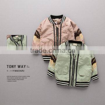 S16355A Kids Girl Clothes Children Coat Spring Outwear Kids Jackets
