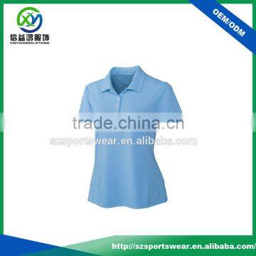 Fashion Custom Polyester Lycra Coolmax Polo t Shirt Wholesale China
