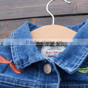 Wholesale Long Sleeve Embroidery Kids Denim Jacket photo-3