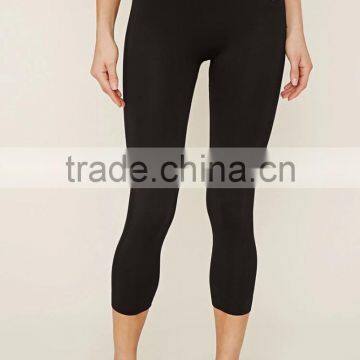 2017 Guangzhou Shandao OEM Customized Wholesale Manufacture 95% Cotton 5% Spandex Female 3/4 Plain Sweat Shorts photo-4