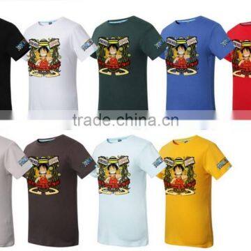 Good Quality Custom Heat Transfer Printing Cotton/ Spandex t Shirts photo-2