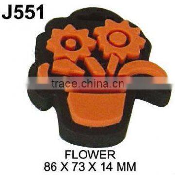 J551 EVA STAMP : FLOWER