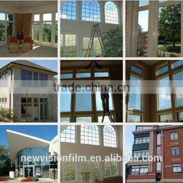 Silver Blue Color Dyed Reflective Infrared Heat Well Designed Building Solar Tint Film photo-2