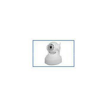 White High resolution Infrared Wireless Ip NetWork Cameras with 120 View angle