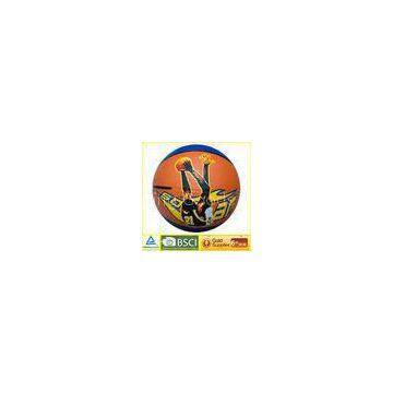 Colorful Laminated official size Basketball 7# For competition / match