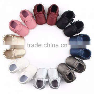 B22231A Baby Toddler shoes Soft comfortable tassel baby toddler shoes