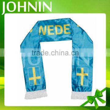 Satin Polyester Custom Advertising Fans Scarf photo-4