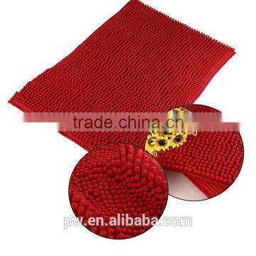 Soft and Elegant feels great on your feet Rich, plush and soft Highly absorbent chenille floor mat Colors stay beautiful