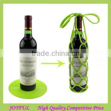 Multi-purpose Silicone Wine Bottle Carrier Holders
