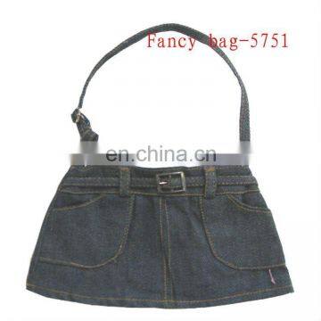 2013 Hot selling skirt version jeans bag