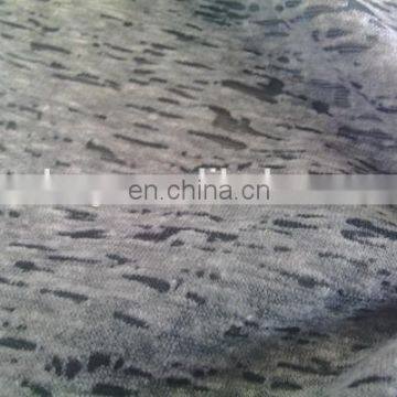 Winfar Knitting Textile Plain Dyed Polyester Cotton Blend Burnout Fabric photo-3