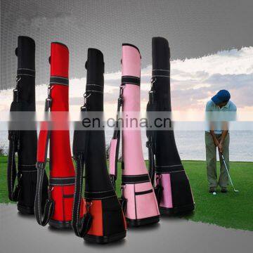 Brand New Sunday Golf Club Bag Travel Lightweight Carry Black Driving Range