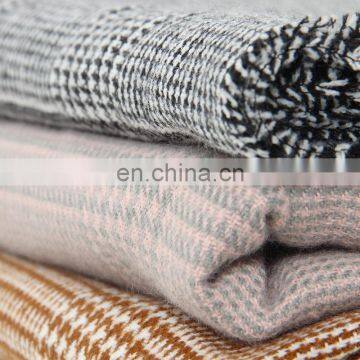 Wholesale New Style Fashion Shawl Winter Warm Acrylic Blanket Women Cashmere Merino Wool Scarf photo-6