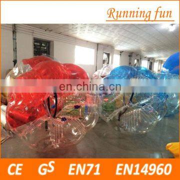 Cheap price!!! TPU/PVC zorb football,bumper ball,bubble soccer