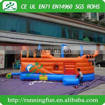 Popular inflatable pirate ship bouncer, jumper inflatable bouncer for kids