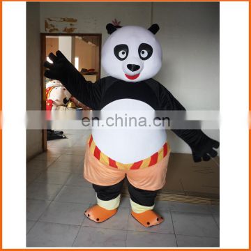 Best selling CE use kung fu panda mascot costumes for sale