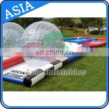 Zorbie Extreme X Inflatable Track/ Inflatable Zorb Ball Track/ Inflatable Air Track