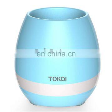 TOKQI K3 Waterproof Egg Intelligent Bluetooth Music Flower Pot Speaker With Touch Sensor Plant for Home Office photo-2