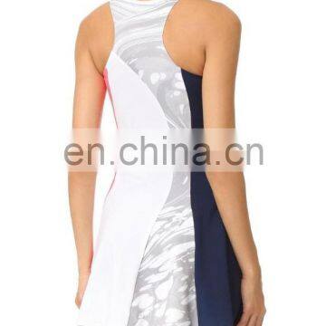 China Manufacturer Custom Women Netball Dress Sublimated photo-2