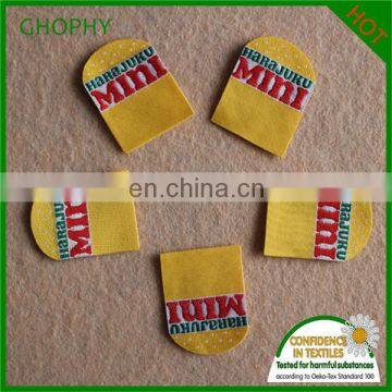 2015 Good Quality Private Woven Custom Hat Label With Low Price photo-6