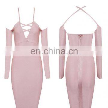 Guangzhou High Quality Sexy Bandage Dress Fabric