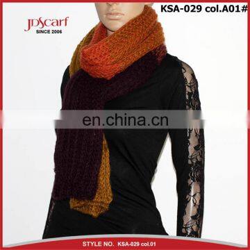 Long Scarf Shawl Girls Winter Knitted Scarf Knitted Thicken Knit Winter Scarf 2016 photo-2