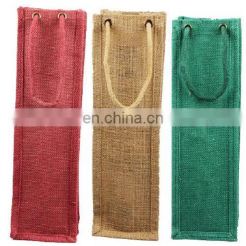 jute wine bag