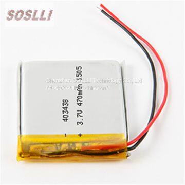 Ultrathin Rechargeable 3.7v 80mAh 351525 Lipo Battery for Wearable Device With High Power