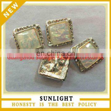 Latest vintage decorative crystal rhinestone button wholesale