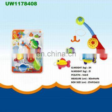 Bath Toy, Fishing Floating Squirts Toy and Water Scoop With Organizer Bag, Toys Fish Net Game in Bathtub Bathroom Pool Bath Time photo-3